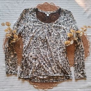 Cybercore Burnout Long Sleeve Top